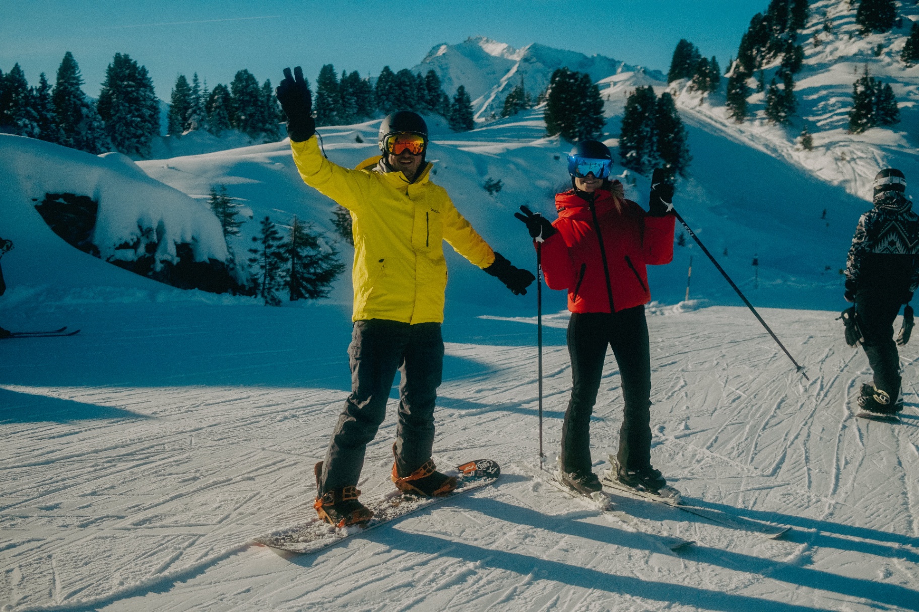 Ski-Ausfahrt, Aparted Team