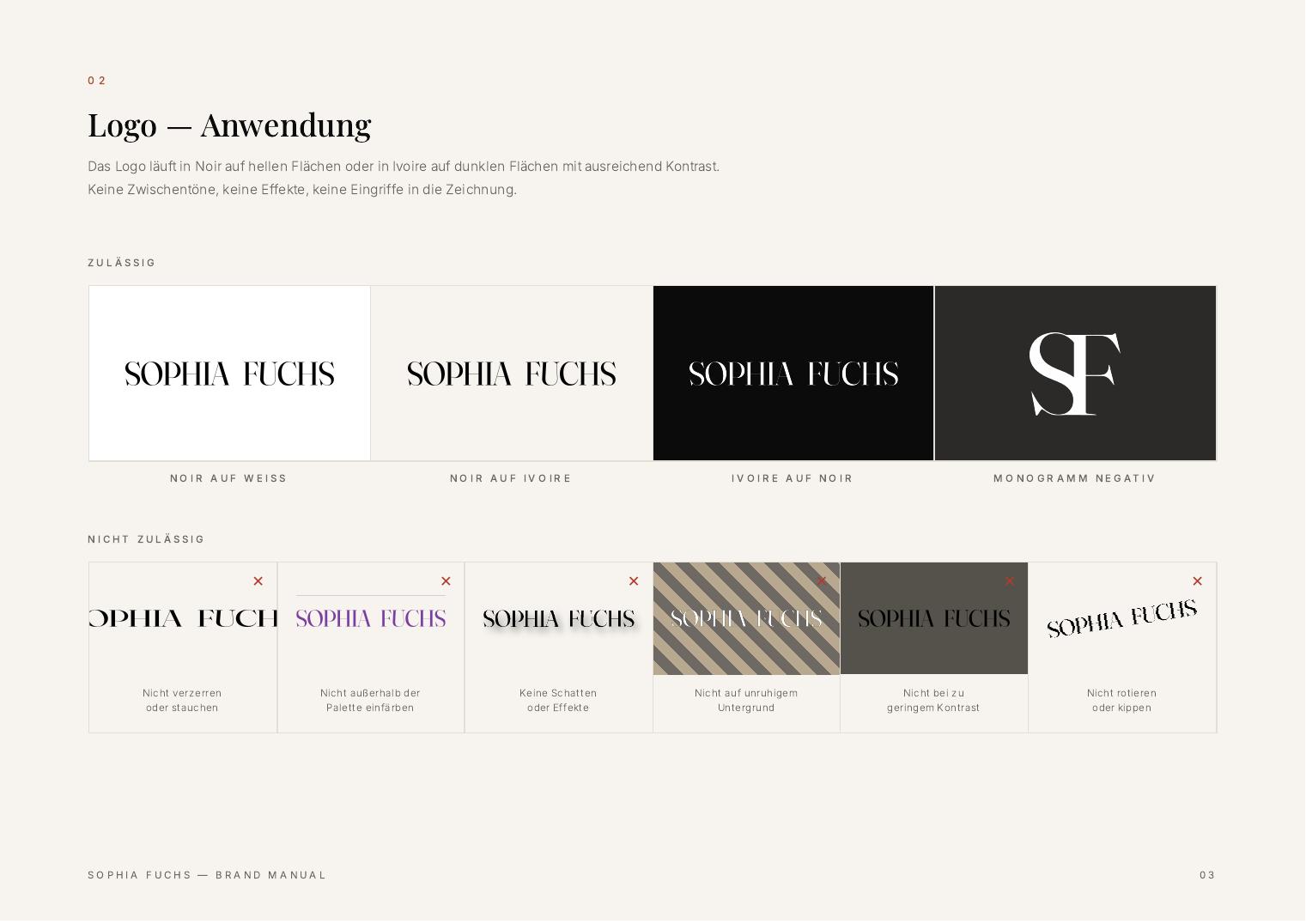 Corporate Design Sophia Fuchs, Bild 3