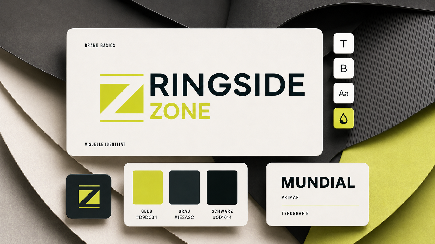 Brand Identity & Corporate Design, Ringside Zone
