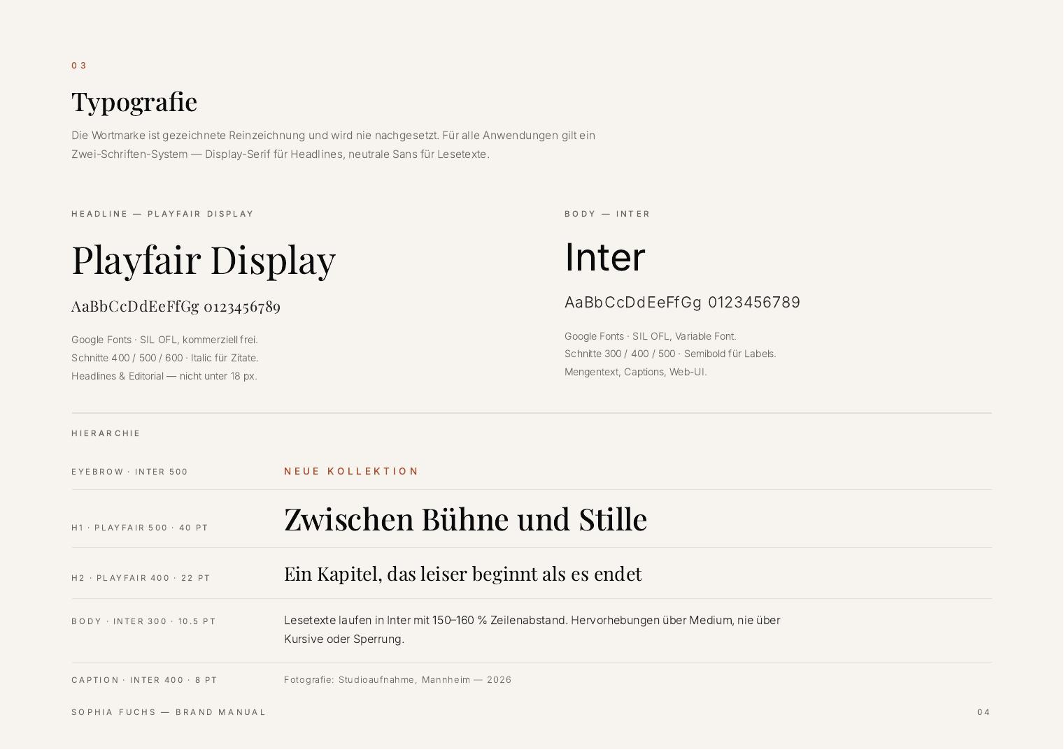 Corporate Design Sophia Fuchs, Bild 4